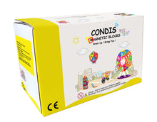 Load image into Gallery viewer, Condis 120Pcs Magnetic Building Blocks Set - Condistoys
